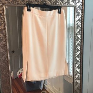 Cream Jcrew skirt
